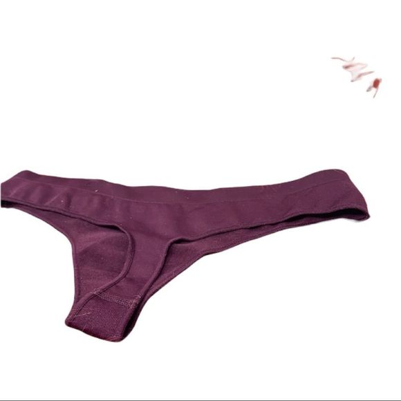 3/$35 Pink by VS Chillest Wrapper Panties Thong - Picture 4 of 7